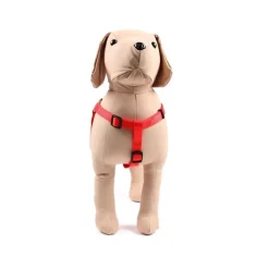Great & Small Classic Plain Dog Harness Red Online