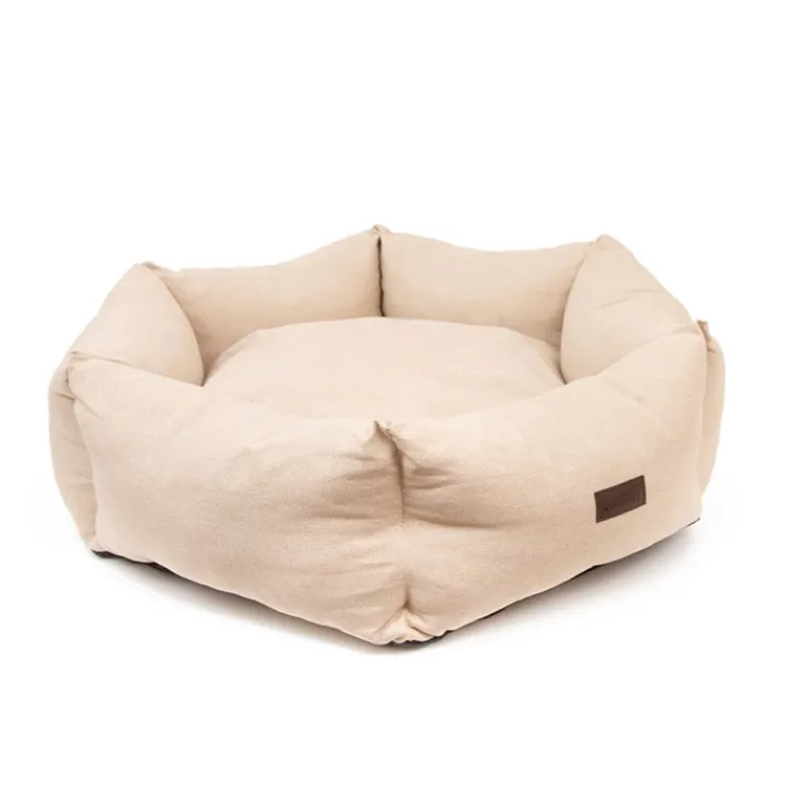 Great & Small Country Deluxe Cream Hexagon Dog Bed Sale