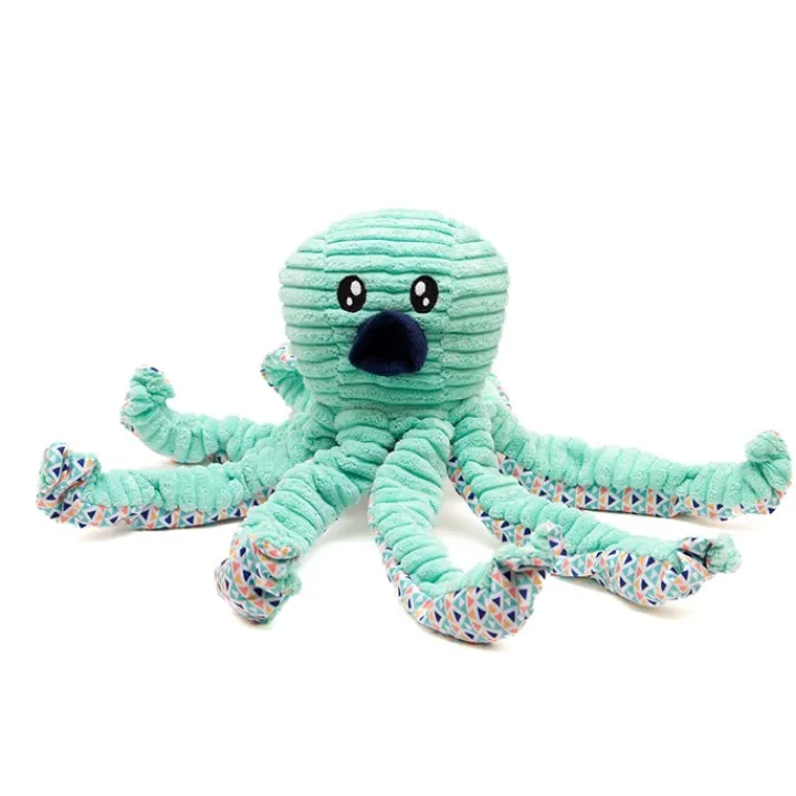 Great & Small Cuddle Me Knots Great & Small Cuddle Me Knot Aqua Octopus Dog Toy Online