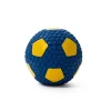 Great & Small Go Team! Latex Blue & Yellow Soccer Ball Dog Toy Clearance