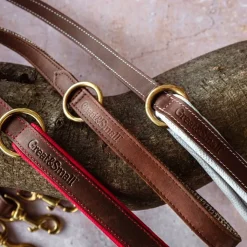 Great & Small Hawkhurst Leather Dog Lead Tweed Clearance