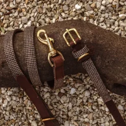 Great & Small Hawkhurst Leather Dog Collar Tweed Discount