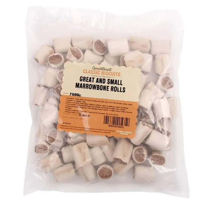 Great & Small Marrowbone Rolls Dog Treat Clearance