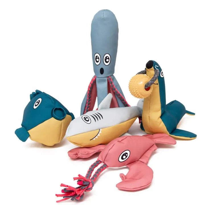 Great & Small Ocean Oddity Great & Small Oddity Ocean Shark Floating Dog Toy Hot