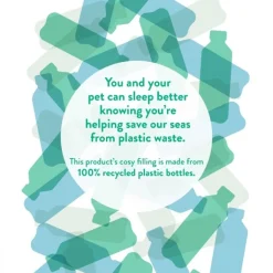 Great & Small Paws & Snores Green Eco Pet Blanket Bed Hot