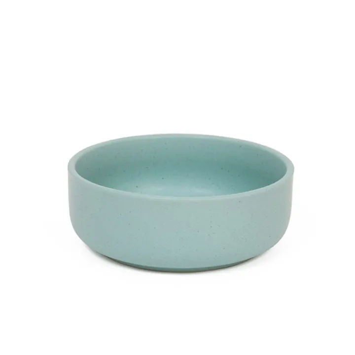 Great & Small Penrose Teal Stoneware Pet Bowl Best