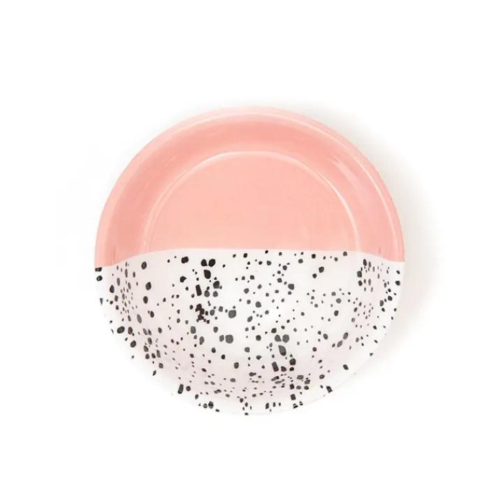 Great & Small Pink Speckle Cat Food Dish Online