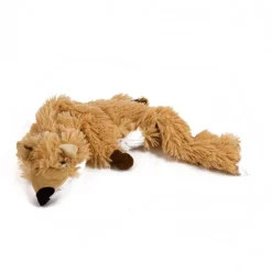 Great & Small Plush Flat Fox Dog Toy Fashion