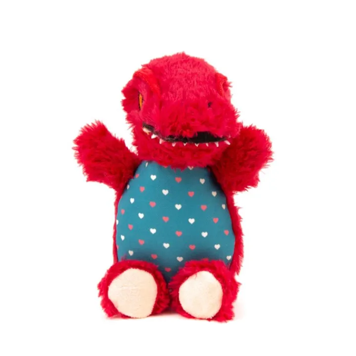 Great & Small Puppy Love Red T-Rex Dog Toy Sale