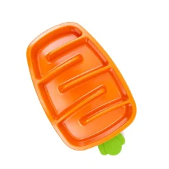 Great & Small Slow Down Carrot Shaped Pet Bowl Online