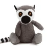 Great & Small Snuggle&Play Ring Tailed Lemur Dog Toy New