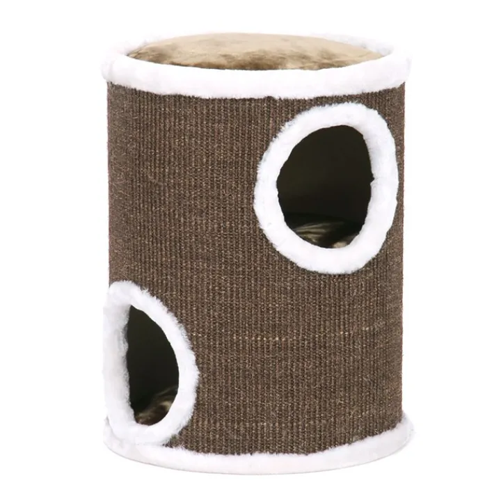 Great & Small Snuggle&Scratch Hide & Seek Cat Scratcher Bed New