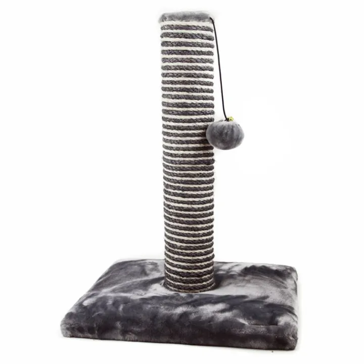 Great & Small Snuggle&Scratch Play Cat Scratcher Grey Plush Online