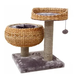 Great & Small Snuggle&Snooze Banana Leaf Cat Scratcher Bed Online