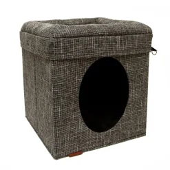 Great & Small Snuggle&Snooze Luxury Cat Cube Hideaway Bed Online