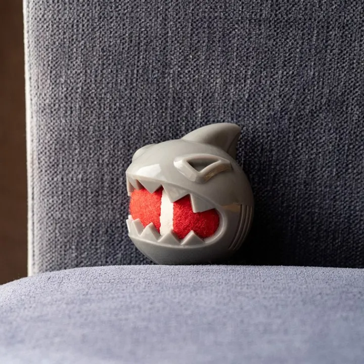 Great & Small Stay Wild Shark with Tennis Ball Dog Toy Outlet