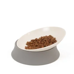 Great & Small Tilted Cat Food Dish Discount