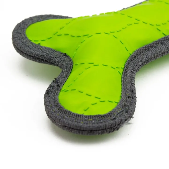 Great & Small Tough Toy Green Bone Dog Toy Clearance