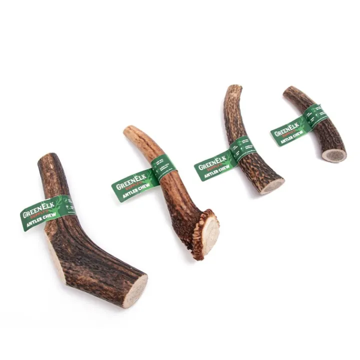 Green Elk Antler Full Dog Chew Discount