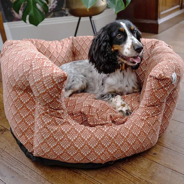 Green Elk Cuddle Pet Bed Hot