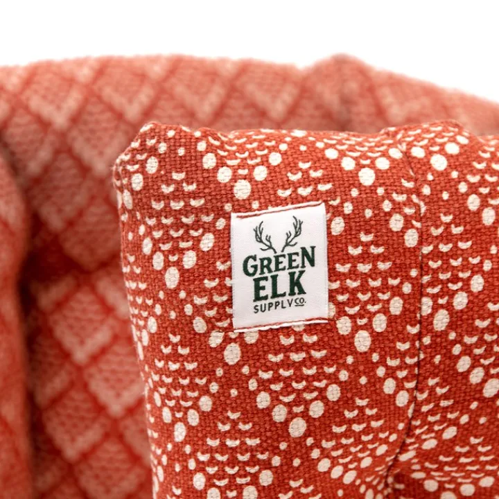 Green Elk Cuddle Pet Bed Hot