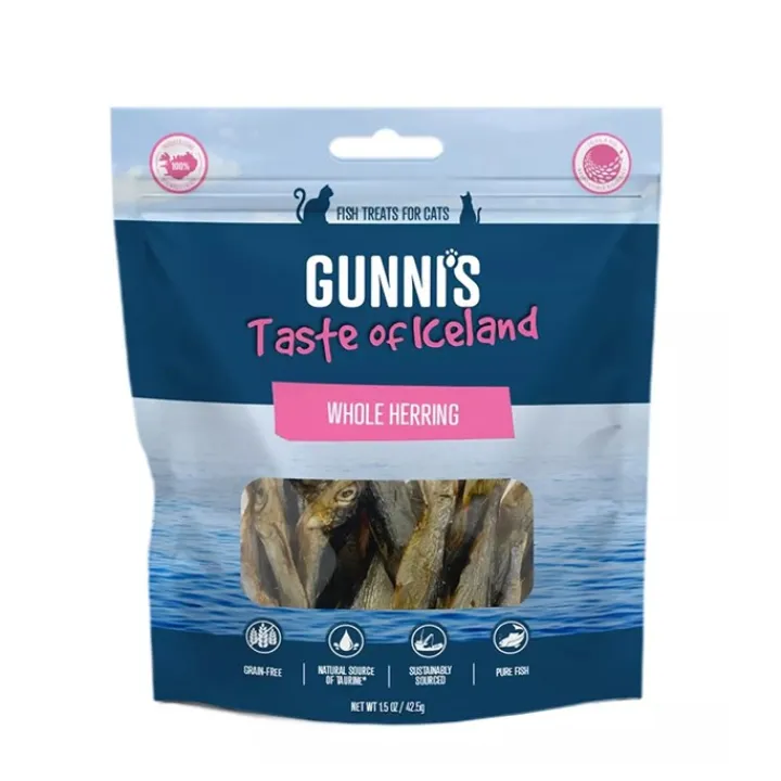 Gunni's Whole Herrings Cat 42.5g Outlet