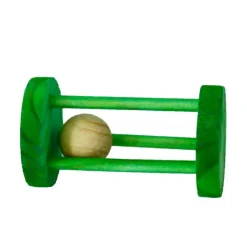 Happy Pet Wooden Rattler Small Animal Gnaw New