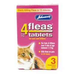 Johnson's 4Fleas Tablets For Cats & Kittens Discount