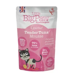 Little Big Paw Atlantic Tuna Mousse Cat Food 85g Hot