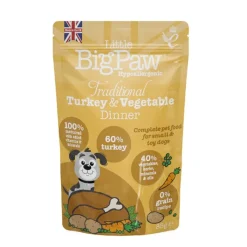 Little Big Paw Turkey & Veg Dinner Dog Food 85g Outlet