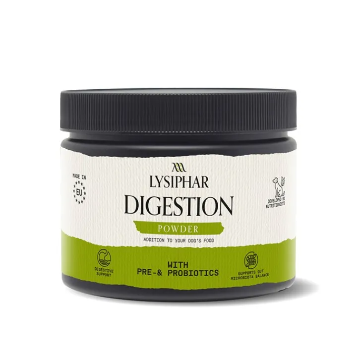 Lysiphar Digestion Powder Supplement for Dogs 200g Hot