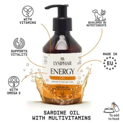 Lysiphar Multivitamin Oil Supplement for Dogs 250ml Outlet