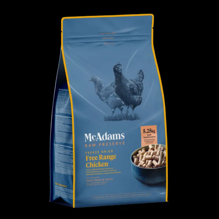 McAdams Raw Preserve Chicken Freeze Dried Dog Food Sale