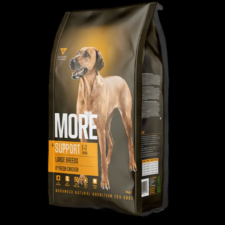 MORE Support Chicken Large Breed Dog Dry Food New