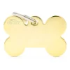 My Family ID Tag Bone Gold Large Discount