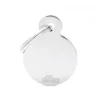 My Family ID Tag Circle Chrome Small Outlet