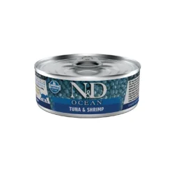 Natural & Delicious Adult Cat Food Ocean Tuna & Shrimp 70g Discount