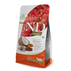 Natural & Delicious Adult Cat Food Quinoa Skin & Coat Herring 1.5KG Best