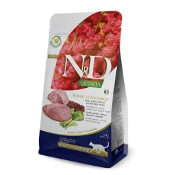 Natural & Delicious Adult Cat Food Quinoa Weight Management Lamb 1.5KG Clearance