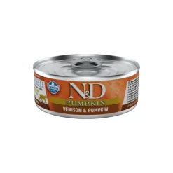 Natural & Delicious Adult Cat Food Venison & Pumpkin 70g Hot