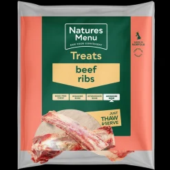 Natures Menu Beef Ribs Raw Chews 1kg Discount