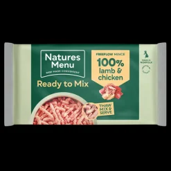 Natures Menu Freeflow Minced Lamb & Chicken 2kg Raw Dog Food Online
