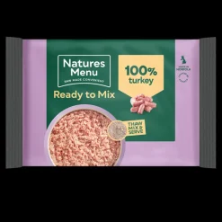 Natures Menu Minced Turkey Blocks 400g Raw Dog Food Outlet