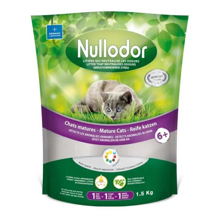 Nullodor Mature Cat Litter 1.5kg Hot