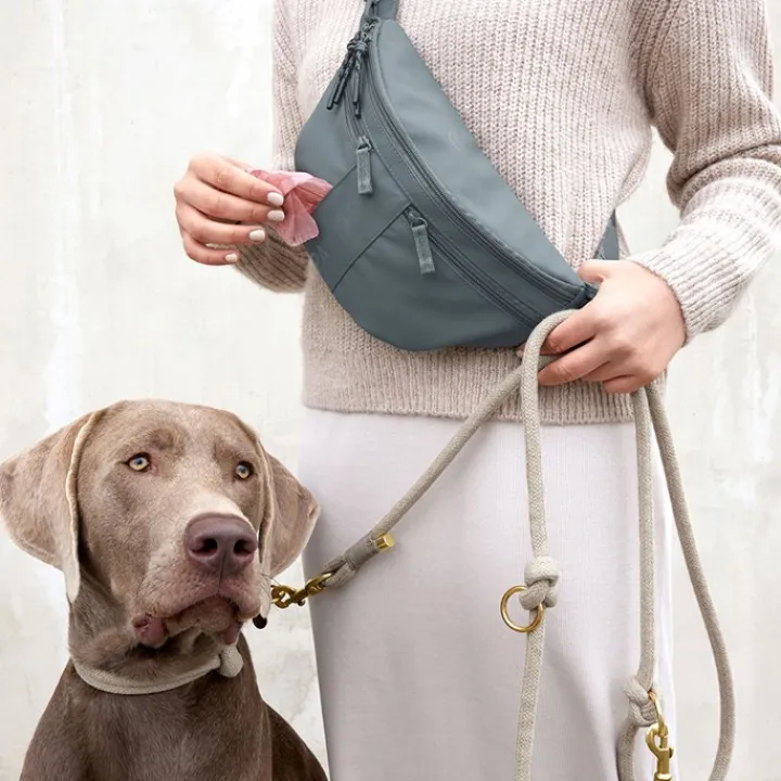 Palopa Emma Dog Treat Bag Anthracite Outlet