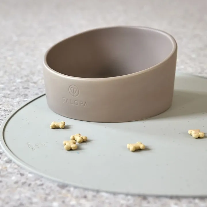 Palopa Loua Granule Grey Dog Feeding Mat Discount