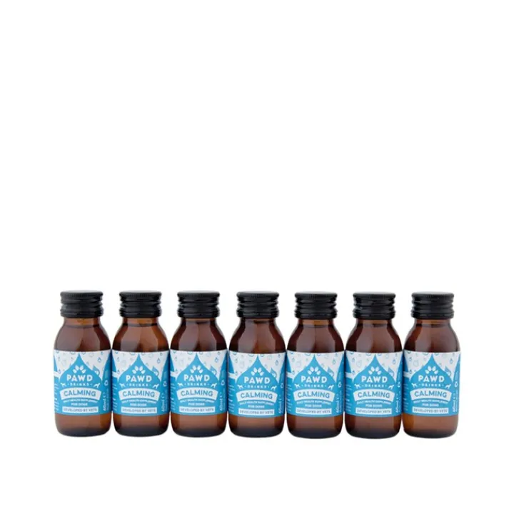 PAWD DRINKS Calming Supplement for Dogs 60ml (7) New