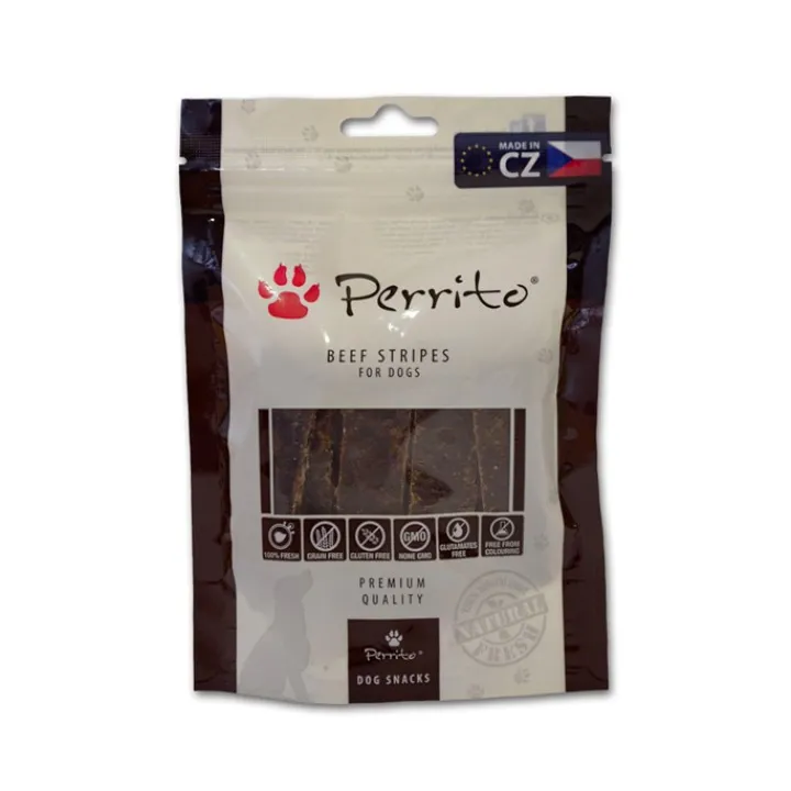 Perrito Beef Stripes Dog Treats 100g Sale