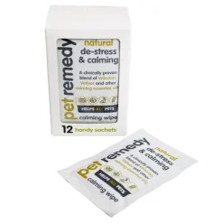 Pet Remedy Individual Calming Wipes Pack of 12 Sale