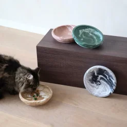 Pino Cat Saucer Marbled Dolphin Grey Online